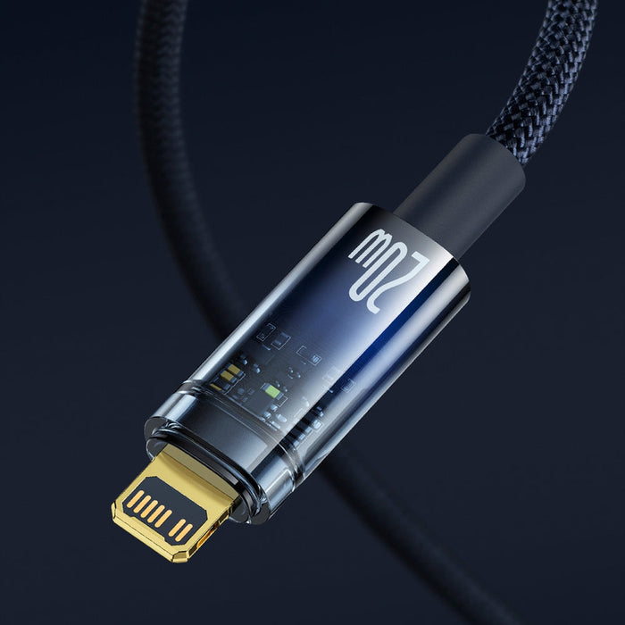 Baseus CATS000003 Lightning - USB-C cable 20W 480Mb/s 1m - blue - Cell phone cables<<<HurtelXML