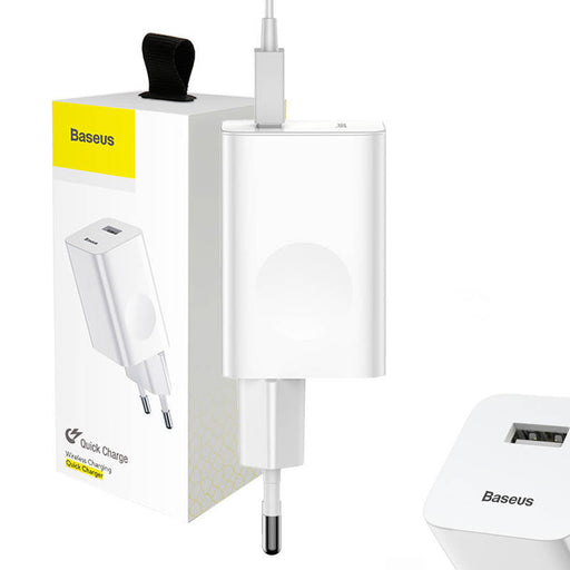 Baseus Charging Quick Charger USB 3.0 - White - mains chargers<<<Chargers<<<GSM Accessories<<<InnproXML&&&Cell phone