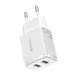 Baseus Compact Quick Charger 2x USB 10.5W (white) - mains chargers<<<Chargers<<<GSM Accessories<<<InnproXML&&&Cell