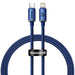 Baseus Crystal cable USB-C to Lightning 20W 1.2m (blue) - USB-C to Lightning<<<USB cables<<<GSM