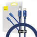 Baseus Crystal cable USB-C to Lightning 20W 1.2m (blue) - USB-C to Lightning<<<USB cables<<<GSM