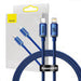 Baseus Crystal cable USB-C to Lightning 20W 1.2m (blue) - USB-C to Lightning<<<USB cables<<<GSM
