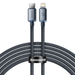 Baseus Crystal Shine cable USB-C to Lightning 20W PD 2m (black) - USB-C to Lightning<<<USB cables<<<GSM
