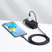 Baseus Crystal Shine cable USB to USB-C 100W 2m (purple) - USB to USB-C<<<USB cables<<<GSM