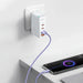 Baseus Crystal Shine cable USB to USB-C 100W 2m (purple) - USB to USB-C<<<USB cables<<<GSM
