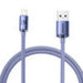 Baseus Crystal Shine cable USB to Lightning 2.4A 1.2m (purple) - USB to Lightning<<<USB cables<<<GSM