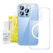 Baseus Crystal Transparent Magnetic Case and Tempered Glass set for iPhone 14 Pro Max - For smartphones<<<Tempered