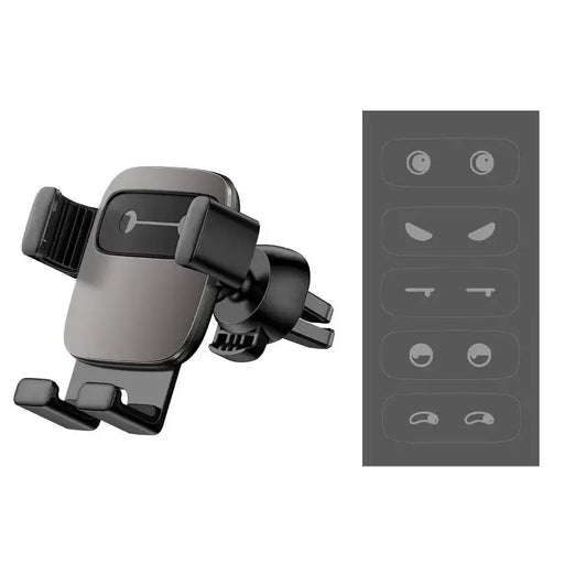 Baseus Cube Gravitational car holder on ventilation grid (Black) - Phone holders<<<Car accessories<<<InnproXML&&&Cell