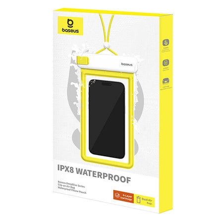 Baseus DeepDive waterproof case (white) - Waterproof cases<<<Cases<<<GSM Accessories<<<InnproXML&&&Cell phone cases