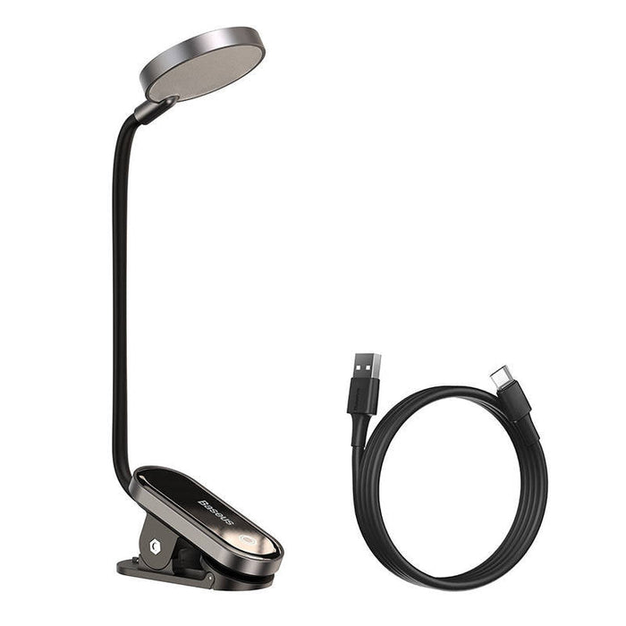 Baseus (DGRAD-0G) Comfort Reading Mini Clip Lamp (dark gray) - Lighting<<<IT Accessories<<<InnproXML&&&Table