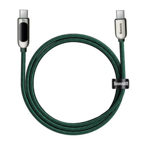 Baseus Display Cable USB-C to USB-C 100W 1m (green) - USB-C to USB-C<<<USB cables<<<GSM Accessories<<<InnproXML&&&Cell