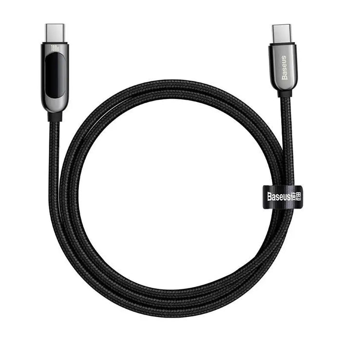Baseus Display Cable USB-C to Type-C 100W 1m (black) - USB-C to USB-C<<<USB cables<<<GSM Accessories<<<InnproXML&&&Cell