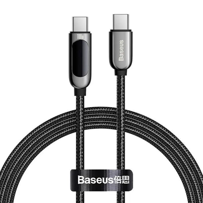 Baseus Display Cable USB-C to Type-C 100W 1m (black) - USB-C to USB-C<<<USB cables<<<GSM Accessories<<<InnproXML&&&Cell