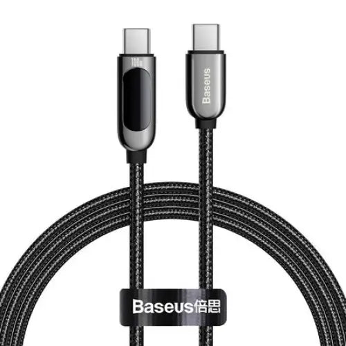 Baseus Display Cable USB-C to Type-C 100W 1m (black) - USB-C to USB-C<<<USB cables<<<GSM Accessories<<<InnproXML&&&Cell