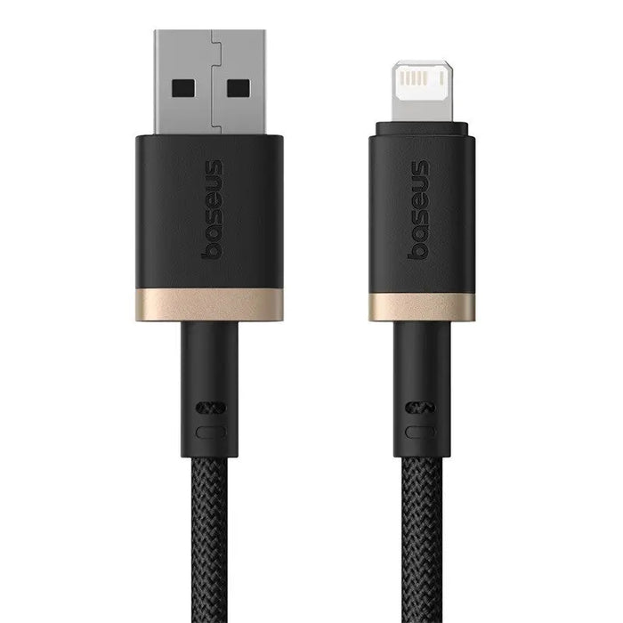 Baseus Dura Type A to IP 2.4A 2 m fast charging cable Black Gold - USB cablesAKG-KAB<<<GSM accessoriesAKG<<<ActionPL