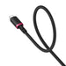 Baseus Dura Type A to IP 2.4A 2 m fast charging cable Black Red - USB cablesAKG-KAB<<<GSM accessoriesAKG<<<ActionPL