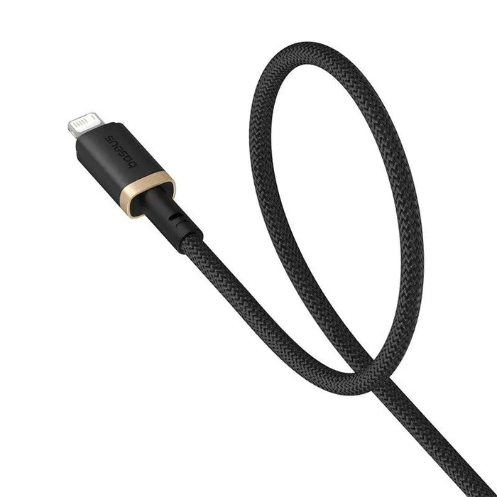 Baseus Dura Type A to IP 2.4A fast charging cable Black Gold - USB cablesAKG-KAB<<<GSM accessoriesAKG<<<ActionPL