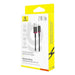 Baseus Dura Type A to IP 2.4A fast charging cable Black Red - USB cablesAKG-KAB<<<GSM accessoriesAKG<<<ActionPL