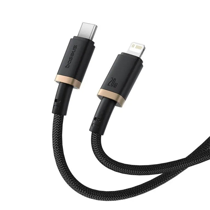 Baseus Dura Type C fast charging cable for iP 20 W 1 m Black Gold - USB cablesAKG-KAB<<<GSM accessoriesAKG<<<ActionPL