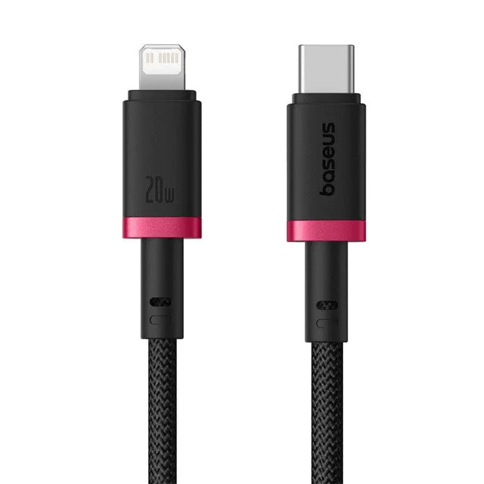 Baseus Dura Type C fast charging cable for iP 20 W 2 m Black Red - USB cablesAKG-KAB<<<GSM accessoriesAKG<<<ActionPL