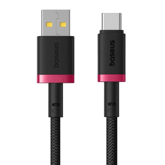 Baseus Dura USB Type A to Type C 60 W fast charging cable 1 m Black Red - USB cablesAKG-KAB<<<GSM