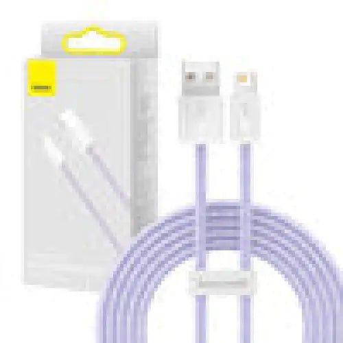 Baseus Dynamic cable USB to Lightning 2.4A 2m (Purple) - USB to Lightning<<<USB cables<<<GSM Accessories<<<InnproXML