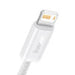 Baseus Dynamic cable USB to Lightning 2.4A 2m (White) - USB to Lightning<<<USB cables<<<GSM Accessories<<<InnproXML