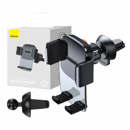 Baseus Easy Control Clamp car holder for grid (black) - Phone holders<<<Car accessories<<<InnproXML&&&Cell phone