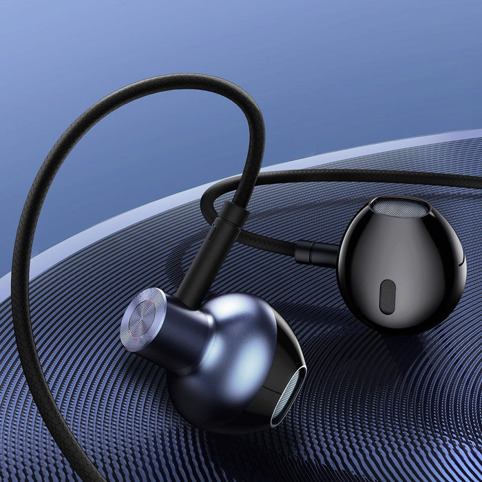 Baseus Encok H19 earphones - black - Wired<<<Headphones<<<Audio<<<InnproXML