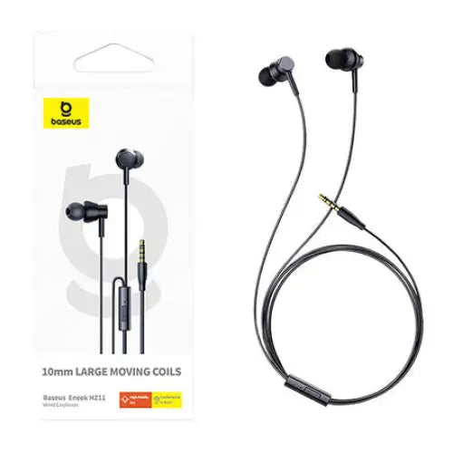 Baseus Encok HZ11 headphones - black - Wired<<<Headphones<<<Audio<<<InnproXML