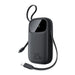 Baseus EnerFill FC31 20000mAh 22.5W Powerbank with Digital Display and 2 Built-in Cables (USB-C + Lightning) - Black