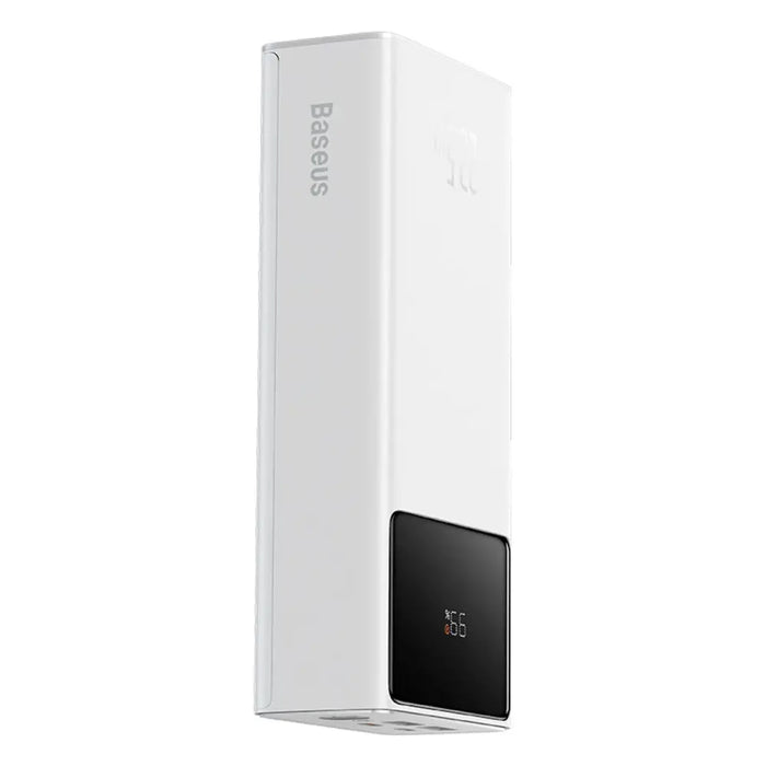 Baseus EnerFill FP41 30000mAh 22.5W Powerbank with Baseus Simple USB-A - USB-C 3A 30cm Cable - White