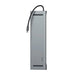 Baseus Enjoyment Series Multi-functional Type-C intelligent HD HUB（PD/HD4K*2/VGA/RJ45/SD/TF/USB*3/Audio*1/Stand)Dark
