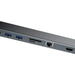 Baseus Enjoyment Series Multi-functional Type-C intelligent HD HUB（PD/HD4K*2/VGA/RJ45/SD/TF/USB*3/Audio*1/Stand)Dark