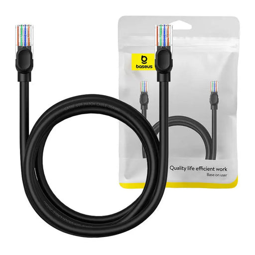 Baseus Ethernet CAT5 2m network cable (black) - Network cables<<<Cables<<<IT Accessories<<<InnproXML