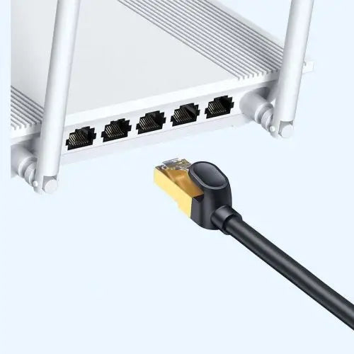 Baseus Ethernet RJ45 10Gbps 1.5m network cable (black)
