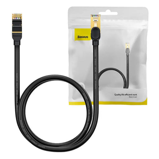 Baseus Ethernet RJ45 10Gbps 1m network cable (black) - Network cables<<<Cables<<<IT Accessories<<<InnproXML