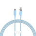 Baseus Explorer 100W USB-C - USB-C Cable with Intelligent Temperature Sensor 1m - Blue - Cell phone cables<<<HurtelXML