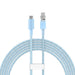 Baseus Explorer 100W USB-C - USB-C Cable with Intelligent Temperature Sensor 2m - Blue - Cell phone cables<<<HurtelXML