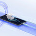 Baseus Explorer 100W USB-C - USB-C Cable with Intelligent Temperature Sensor 2m - Blue - Cell phone cables<<<HurtelXML