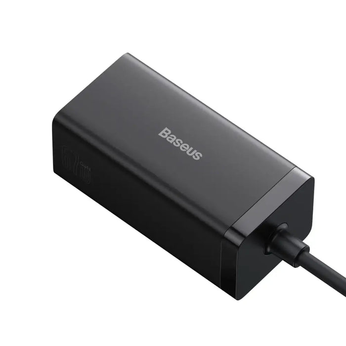 Baseus fast charger GaN5 Pro HUB HDMI 2 x USB-C / USB-A / HDMI 4K 30Hz 1.5m black + USB-C cable - USB-C 100W 40Gb/s