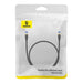 Baseus fast internet cable RJ45 cat.7 10Gbps 0.5m braided black - Network cables<<<HurtelXML