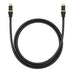 Baseus fast network cable RJ-45 cat.8 40Gbps 1m round - black - Network cables<<<HurtelXML
