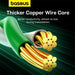 Baseus fast network cable RJ-45 cat.8 40Gbps 1m round - black - Network cables<<<HurtelXML