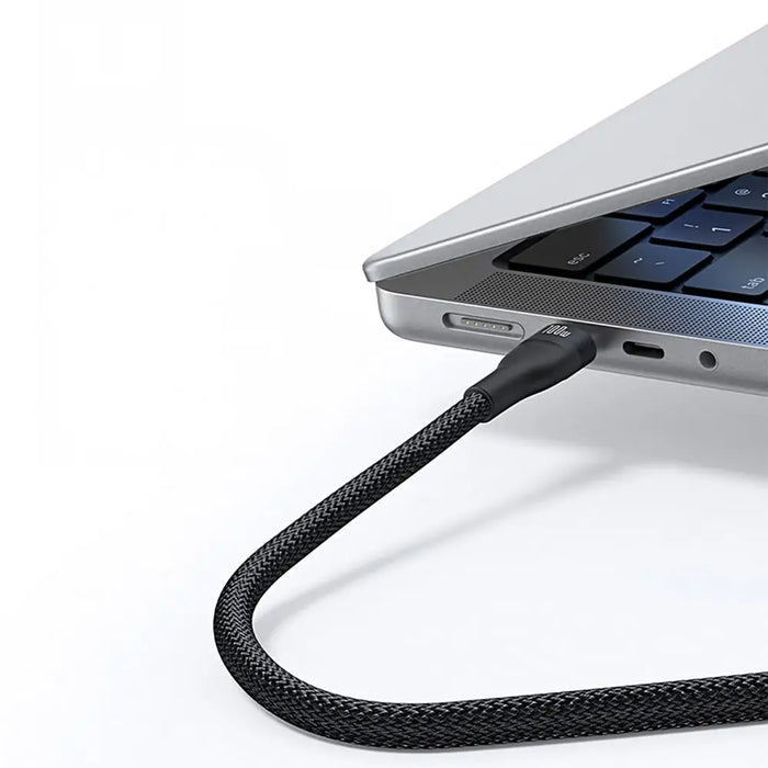 Baseus Flash Series 3 3in1 cable 100W USB-C - USB-C + USB-C+ Lightning 1.5m + 3 x 0.25 m - black - Cell phone