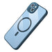 Baseus Frame Transparent Magnetic Case and Tempered Glass set for iPhone 14 Plus (blue) - For smartphones<<<Tempered