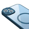 Baseus Frame Transparent Magnetic Case and Tempered Glass set for iPhone 14 Plus (blue) - For smartphones<<<Tempered