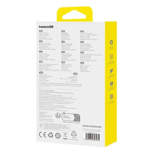 Baseus Free2Pull Mini USB-C to USB-C 60W USB cable 1m (purple) - USB-C to USB-C<<<USB cables<<<GSM