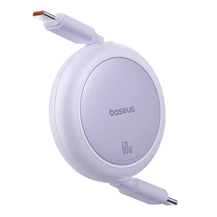 Baseus Free2Pull Mini USB-C to USB-C 60W USB cable 1m (purple) - USB-C to USB-C<<<USB cables<<<GSM
