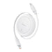 Baseus Free2Pull Mini USB-C to USB-C USB cable 60W 1 (white) - USB-C to USB-C<<<USB cables<<<GSM Accessories<<<InnproXML